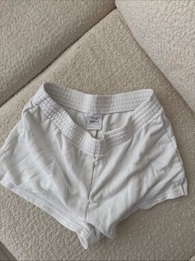 TNA White AIRYAF Women's Lounge Shorts
